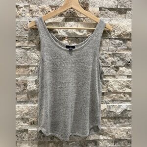 GAP Light Gray Sleeveless Tank Top top size S
